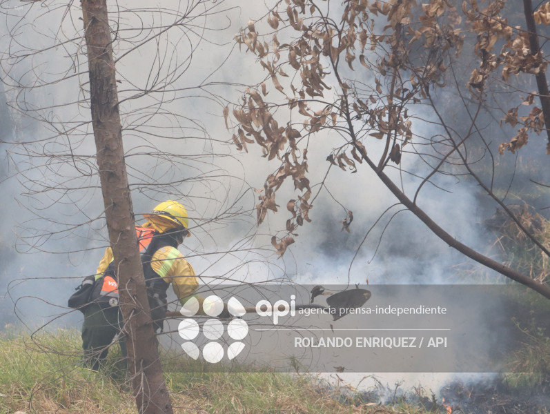 INCENDIO VALLE DE LOS CHILLOS