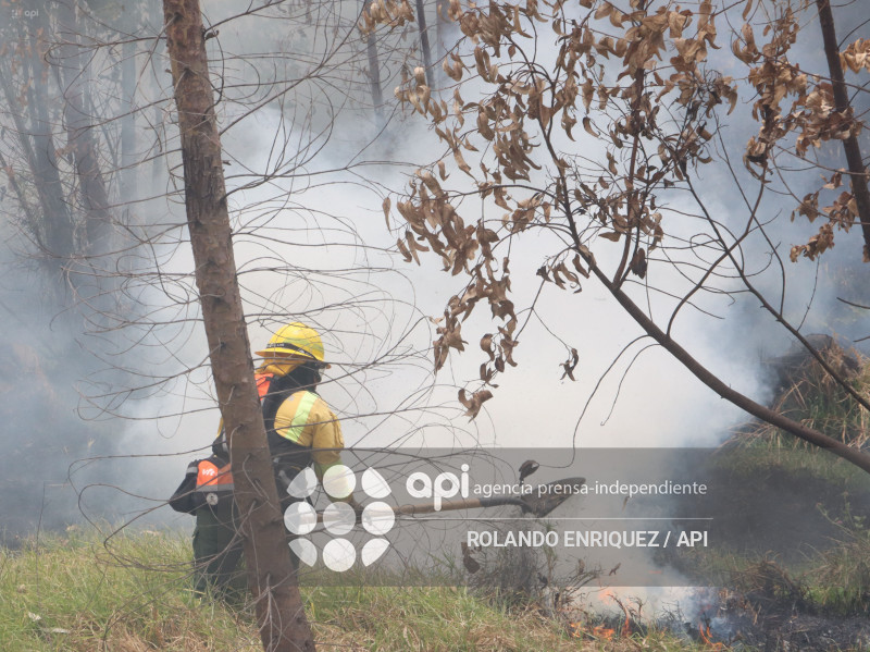INCENDIO VALLE DE LOS CHILLOS