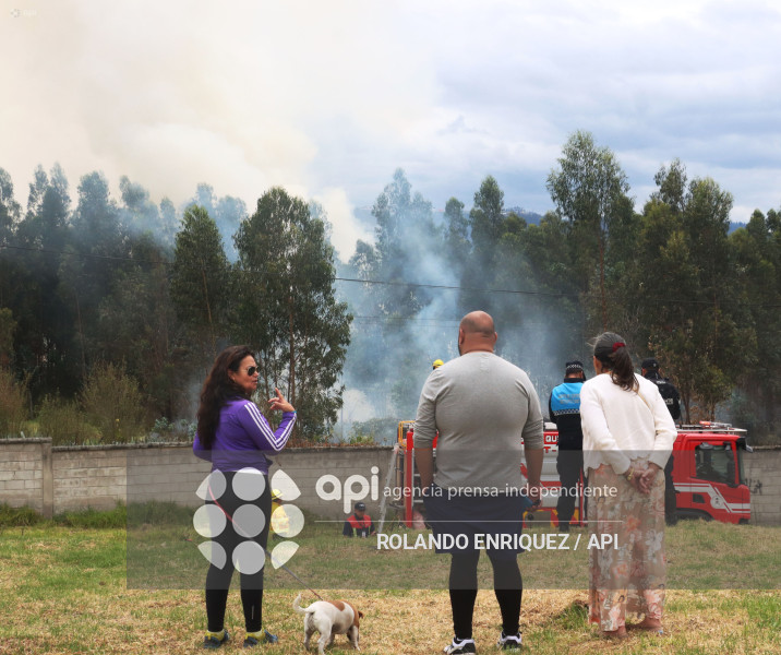 INCENDIO VALLE DE LOS CHILLOS