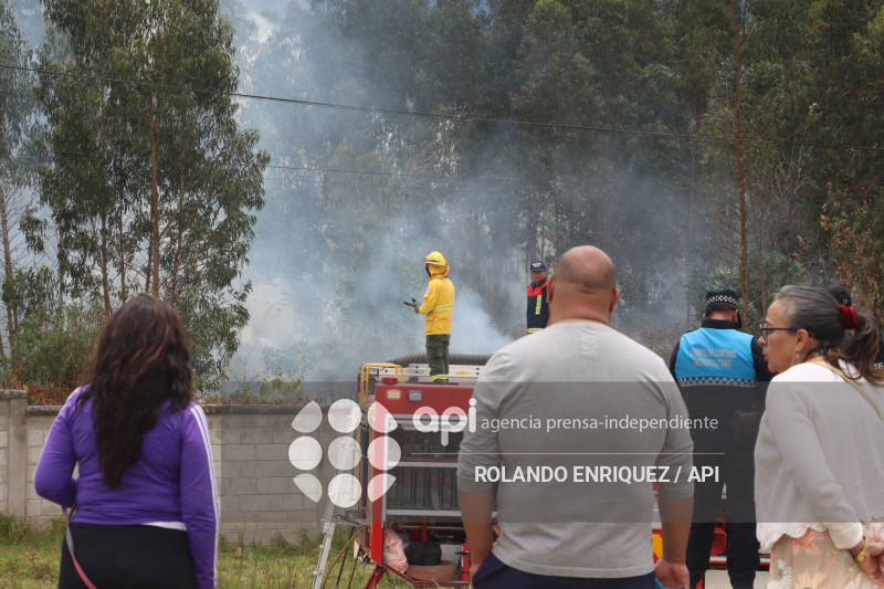 INCENDIO VALLE DE LOS CHILLOS