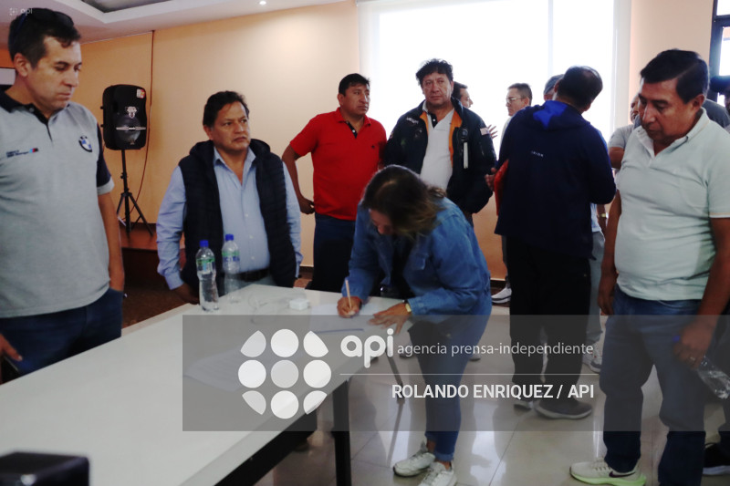 REUNION TRANSPORTISTAS PICHINCHA