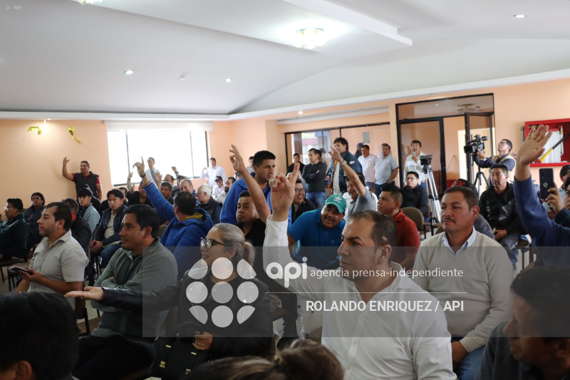 REUNION TRANSPORTISTAS PICHINCHA