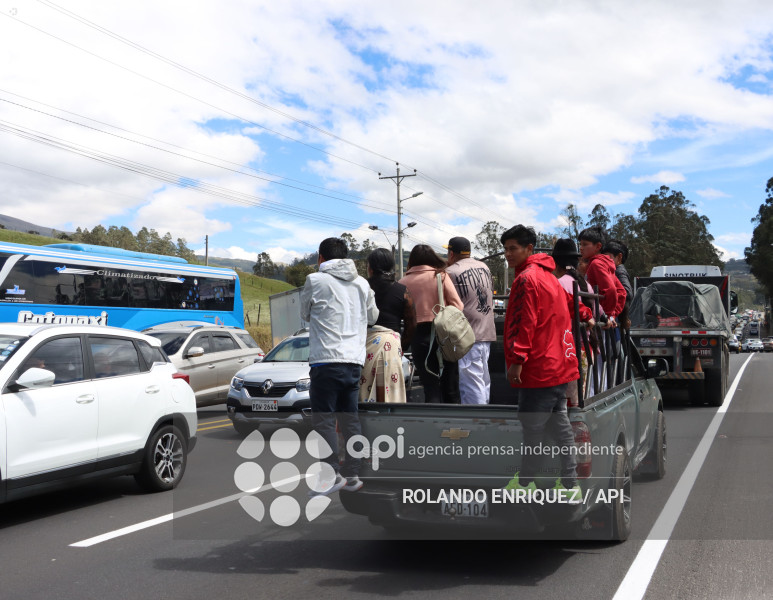 PARO TRANSPORTISTAS ALOAG