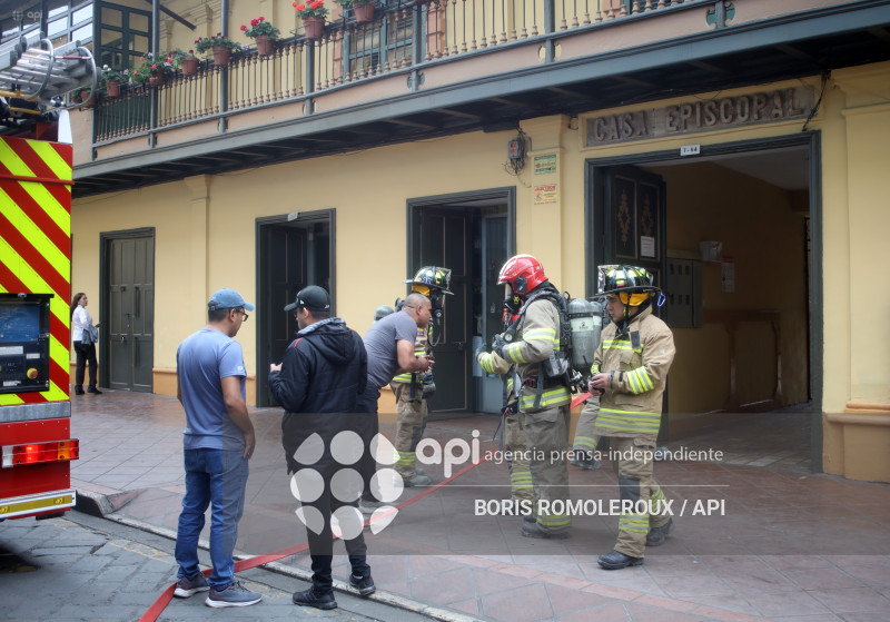 CUENCA-CONATO DE INCENDIO-CURIA