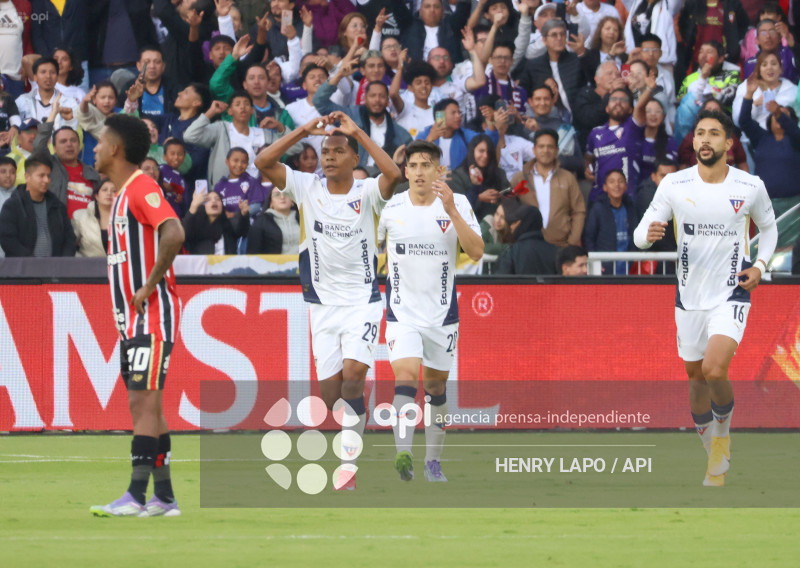 FBL COPA LIBERTADORES LIGA QUITO VS SAO PAULO