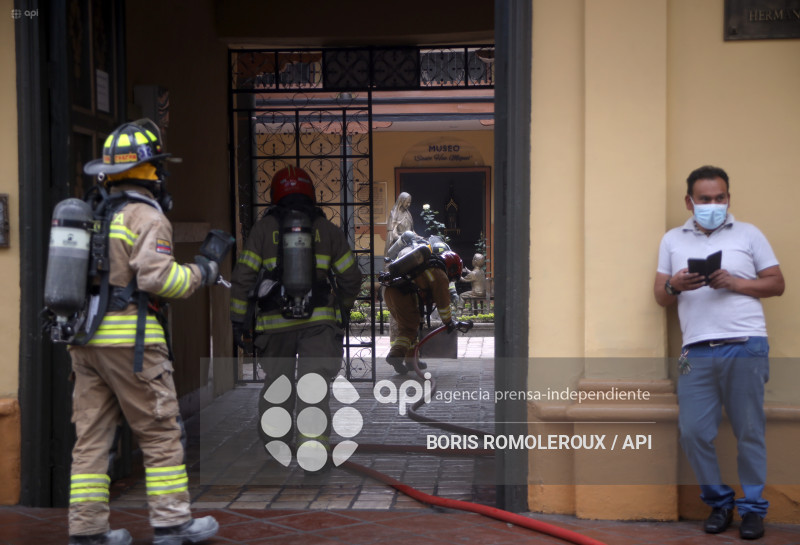 CUENCA-CONATO DE INCENDIO-CURIA