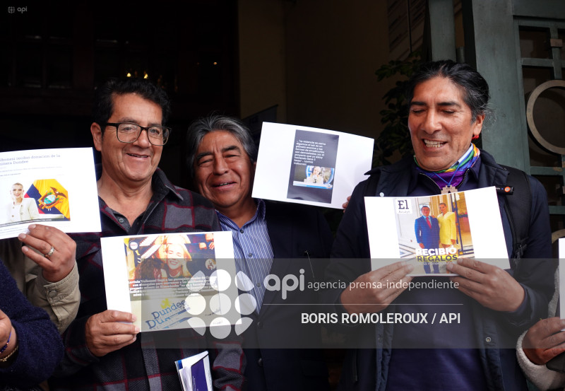 CUENCA-YAKU PEREZ-DENUNCIA A PRIMERA DAMA