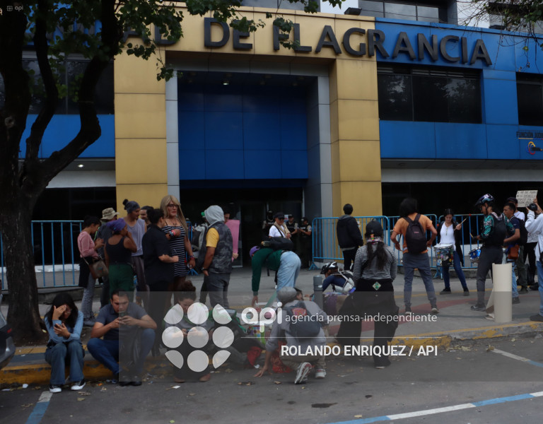 PROTESTA FISCALIA DE FLAGRANCIA