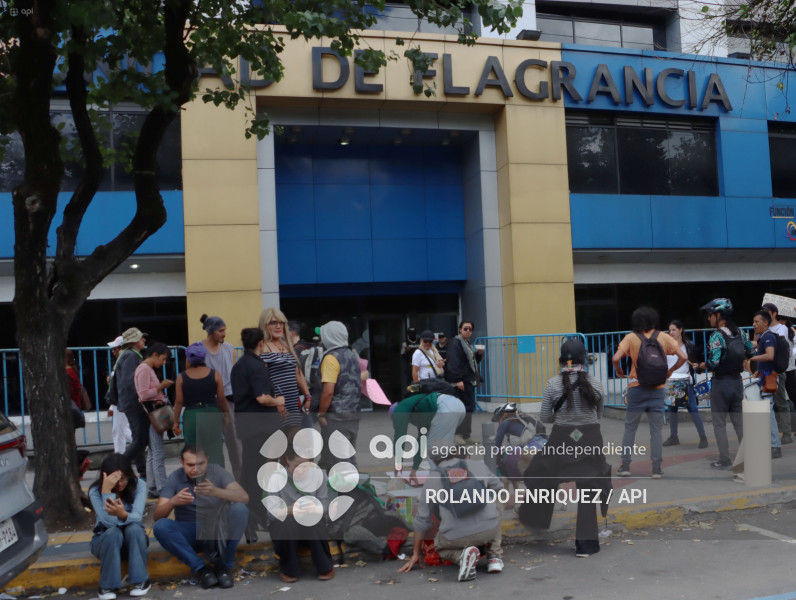 PROTESTA FISCALIA DE FLAGRANCIA