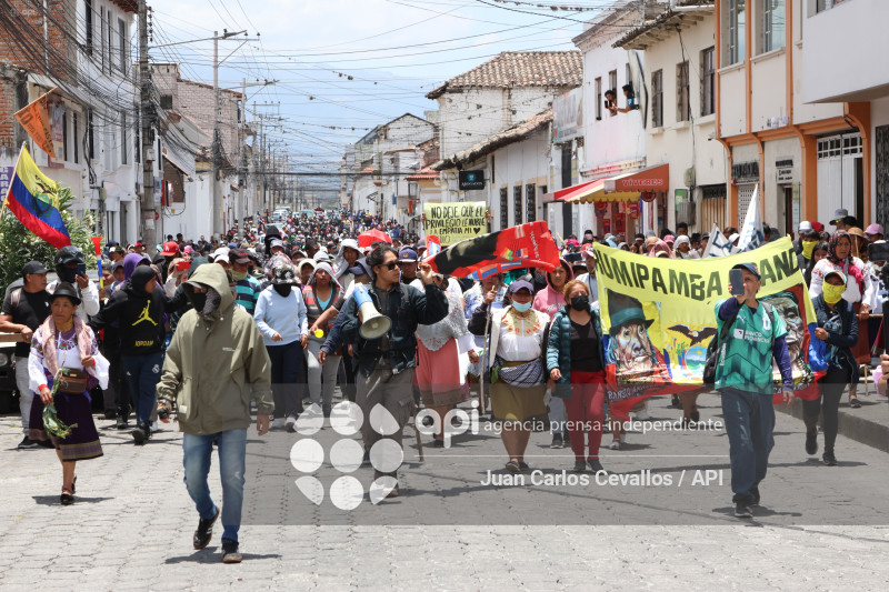 MARCHA-MOVILIZACION-PARO NACIONAL-IBARRA-KARANKI