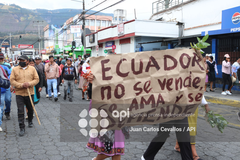 MARCHA-MOVILIZACION-PARO NACIONAL-IBARRA-KARANKI