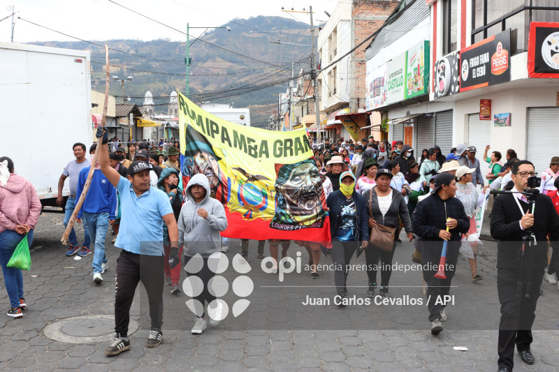 MARCHA-MOVILIZACION-PARO NACIONAL-IBARRA-KARANKI