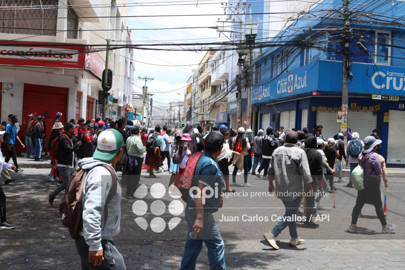 MARCHA-MOVILIZACION-PARO NACIONAL-IBARRA-KARANKI