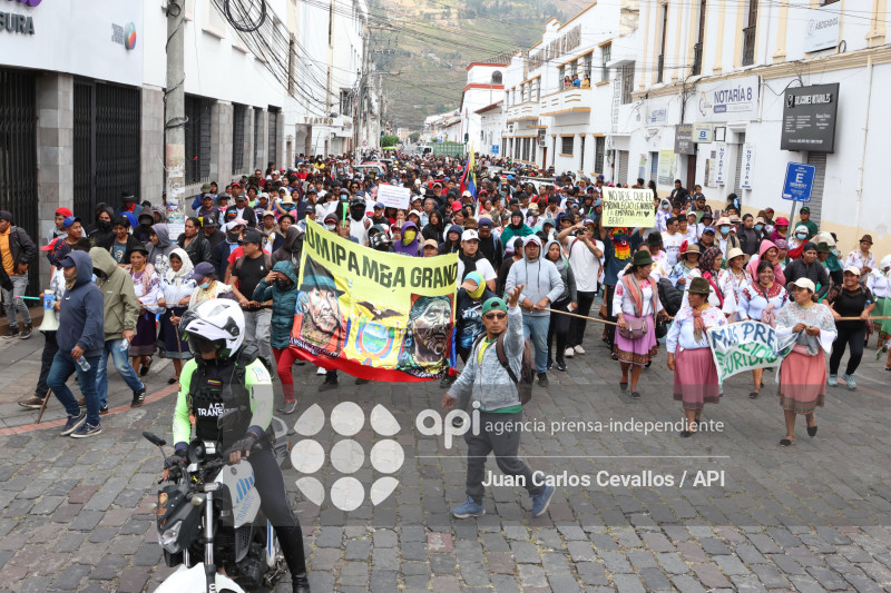 MARCHA-MOVILIZACION-PARO NACIONAL-IBARRA-KARANKI
