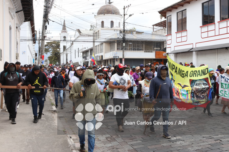 MARCHA-MOVILIZACION-PARO NACIONAL-IBARRA-KARANKI