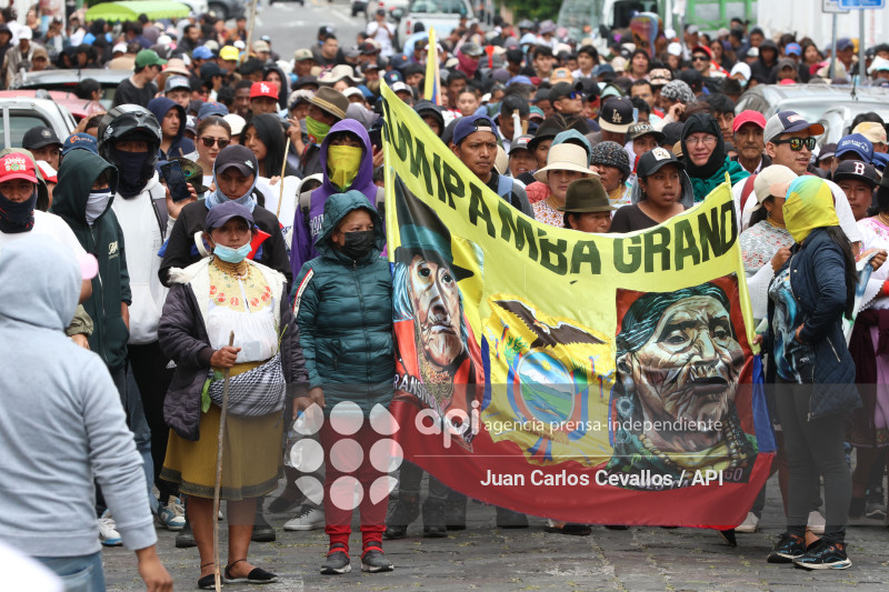 MARCHA-MOVILIZACION-PARO NACIONAL-IBARRA-KARANKI