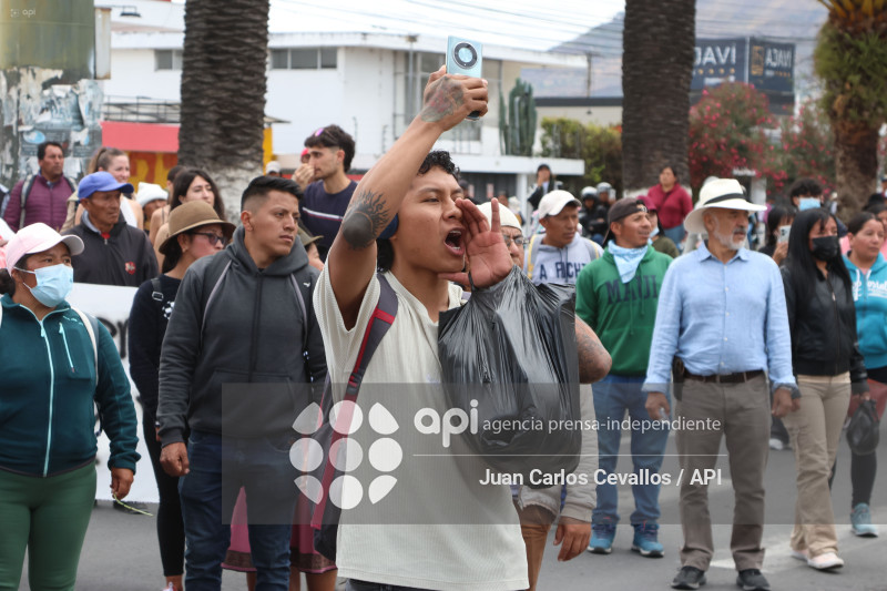 MARCHA-MOVILIZACION-PARO NACIONAL-IBARRA-KARANKI