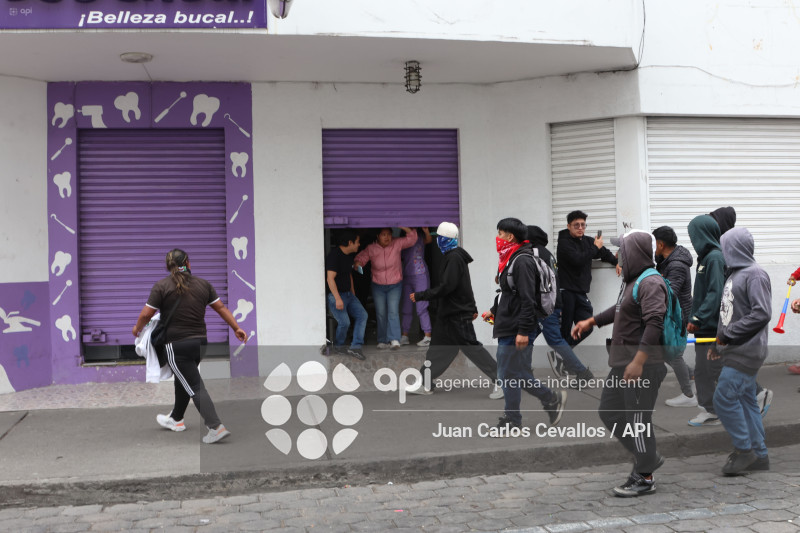MARCHA-MOVILIZACION-PARO NACIONAL-IBARRA-KARANKI