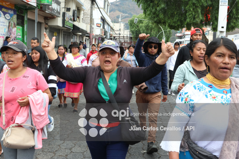 MARCHA-MOVILIZACION-PARO NACIONAL-IBARRA-KARANKI