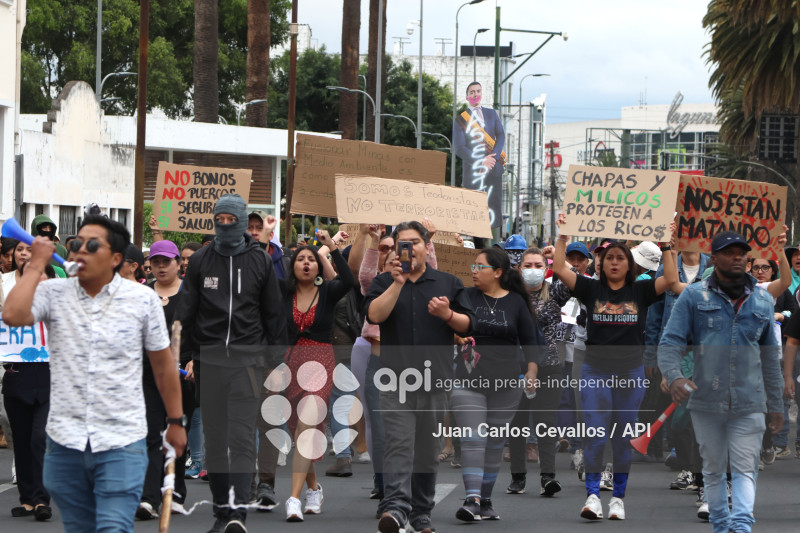 MARCHA-IBARRA-DANIEL NOBOA-PARO NACIONAL-MANIFESTACIONES