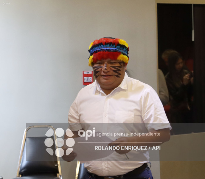 RUEDA DE PRENSA CONAIE