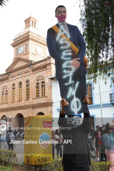 MARCHA-IBARRA-DANIEL NOBOA-PARO NACIONAL-MANIFESTACIONES