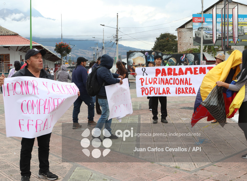 MARCHA-IBARRA-DANIEL NOBOA-PARO NACIONAL-MANIFESTACIONES