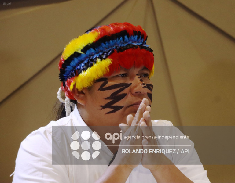 RUEDA DE PRENSA CONAIE