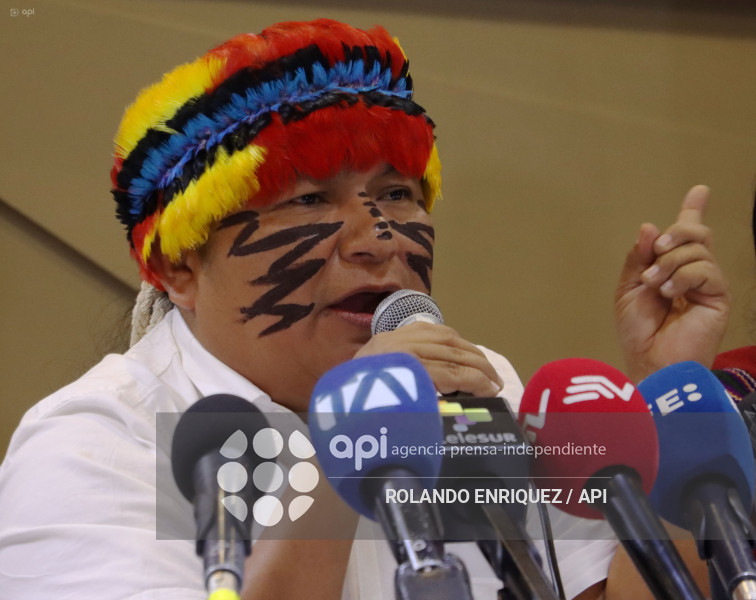 RUEDA DE PRENSA CONAIE