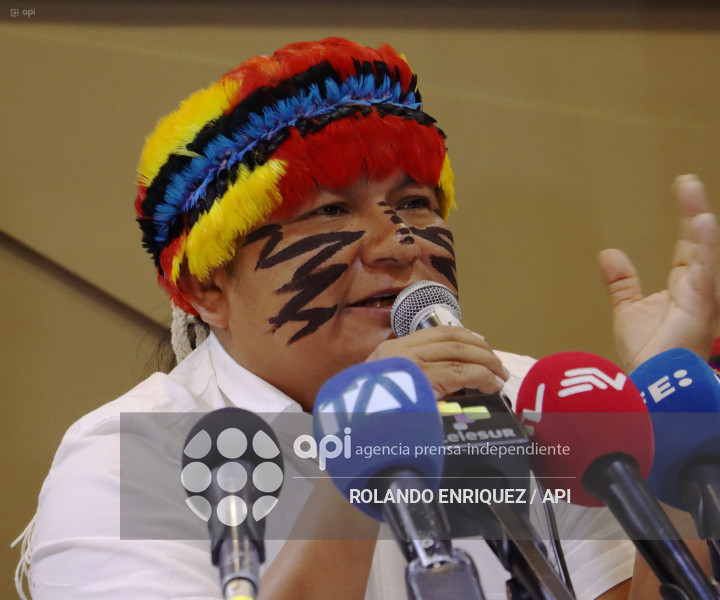 RUEDA DE PRENSA CONAIE