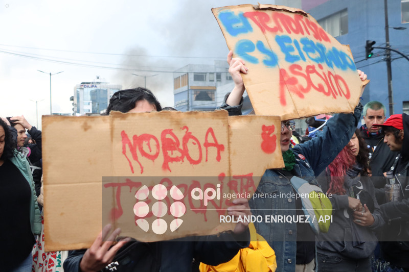 PROTESTA UNIVERSIDAD CENTRAL