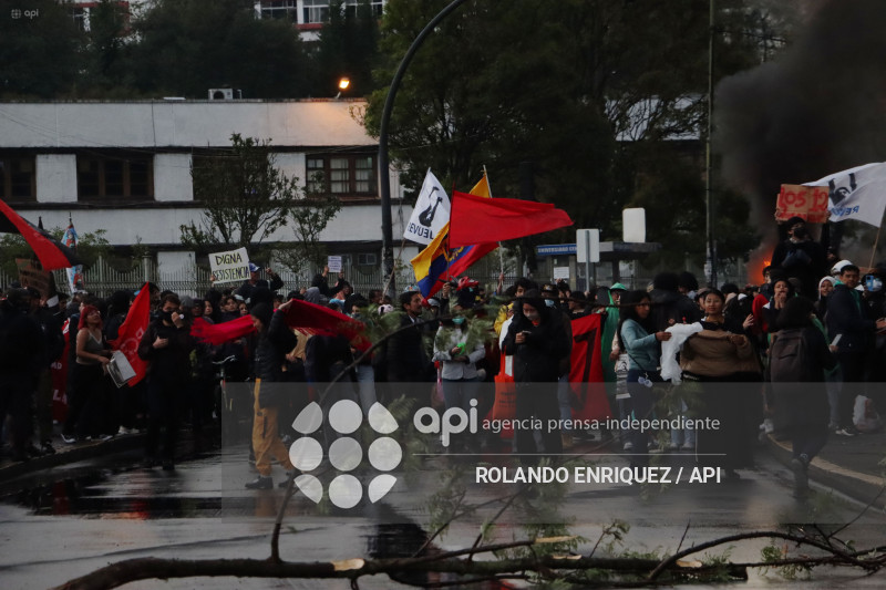 PROTESTA UNIVERSIDAD CENTRAL