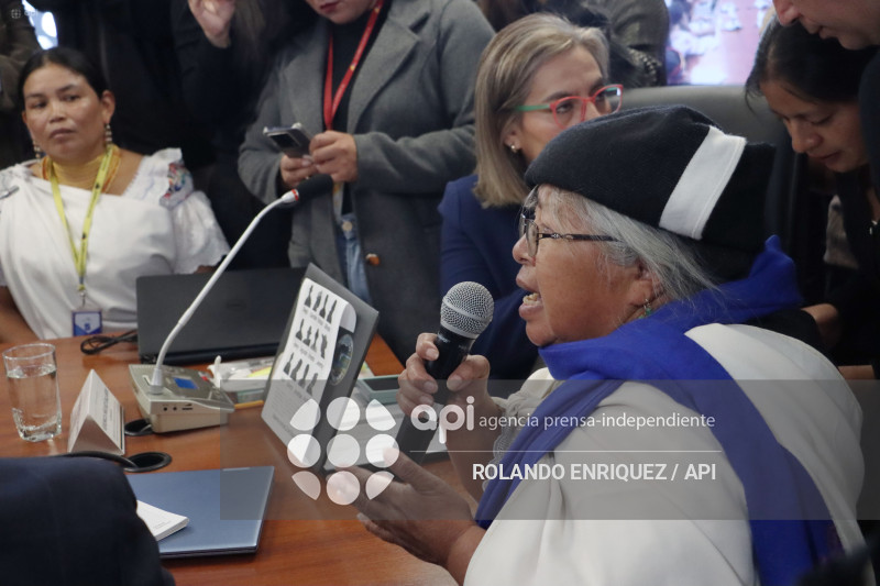 FAMILIARES DETENIDOS PARO COMISION GARANTIAS CONSTITUCIONAL