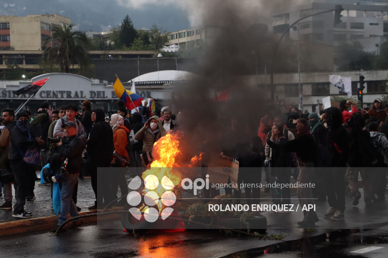 PROTESTA UNIVERSIDAD CENTRAL