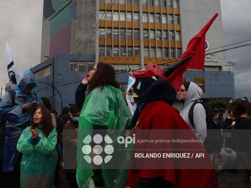PROTESTA UNIVERSIDAD CENTRAL