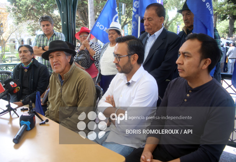 CUENCA-DENUNCIA DIRIGENTES SOCIALES-ASOCIACION ILICITA