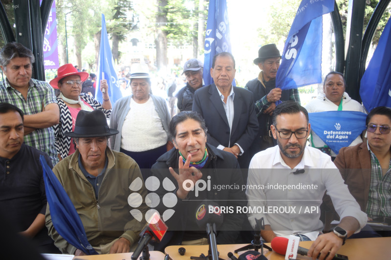 CUENCA-DENUNCIA DIRIGENTES SOCIALES-ASOCIACION ILICITA