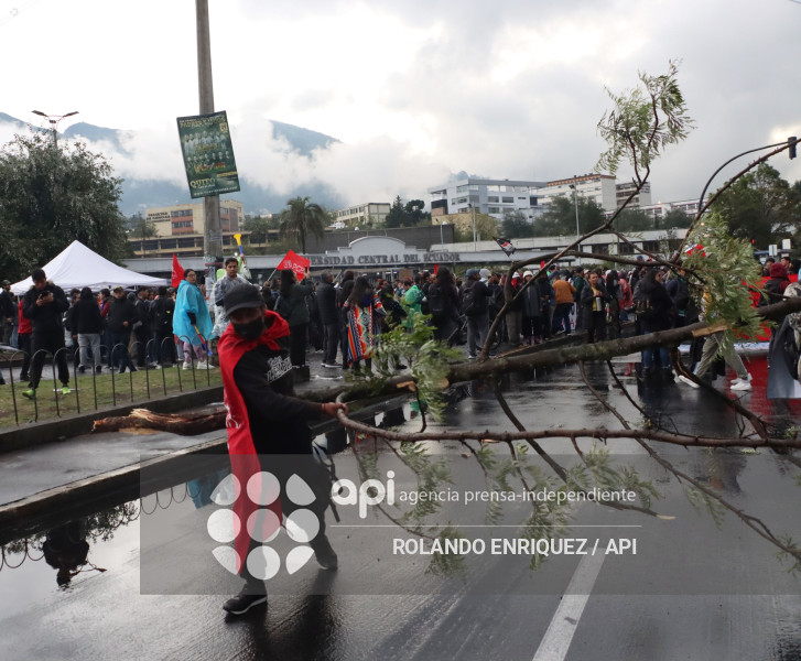 PROTESTA UNIVERSIDAD CENTRAL