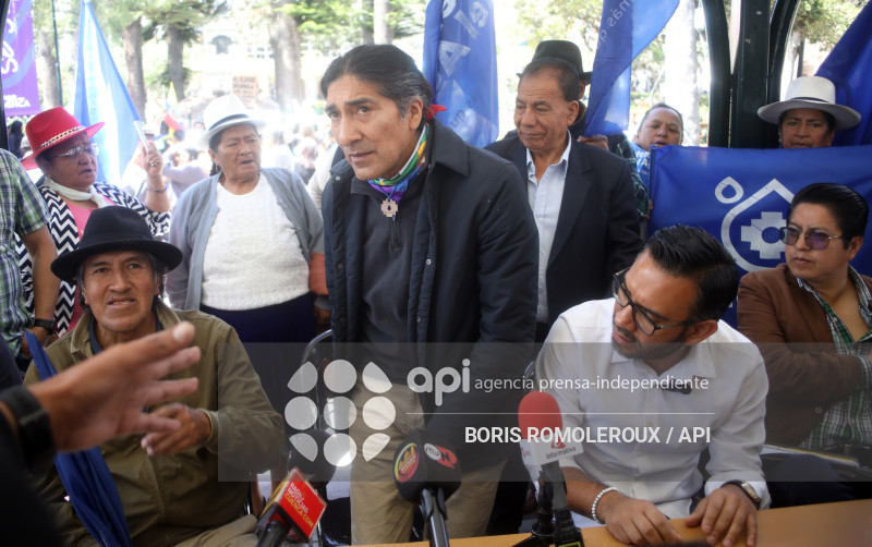 CUENCA-DENUNCIA DIRIGENTES SOCIALES-ASOCIACION ILICITA