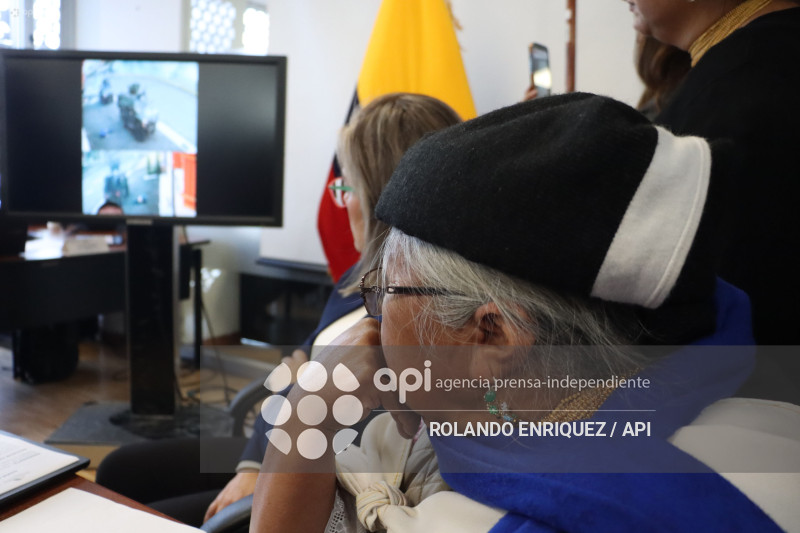 FAMILIARES DETENIDOS PARO COMISION GARANTIAS CONSTITUCIONAL