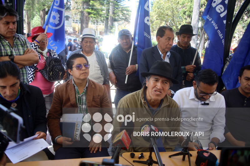 CUENCA-DENUNCIA DIRIGENTES SOCIALES-ASOCIACION ILICITA