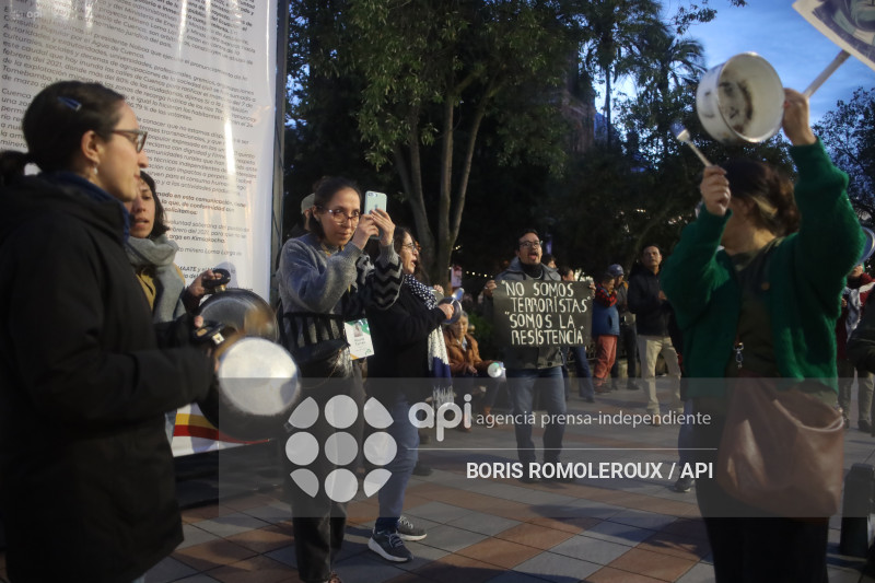 CUENCA-PROTESTA DE CACEROLAS-GOBIERNO