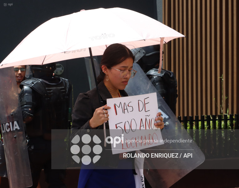PROTESTA CONTRA NOBOA ARBOLITO