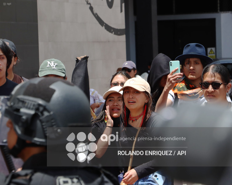 PROTESTA CONTRA NOBOA ARBOLITO