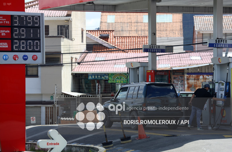 CUENCA-NUEVO PRECIO-GASOLINA EXTRA-ECOPAIS