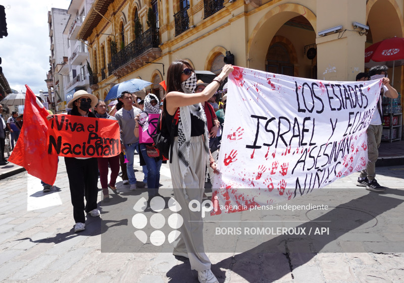 CUENCA-MARCHA CONTRA GOBIERNO
