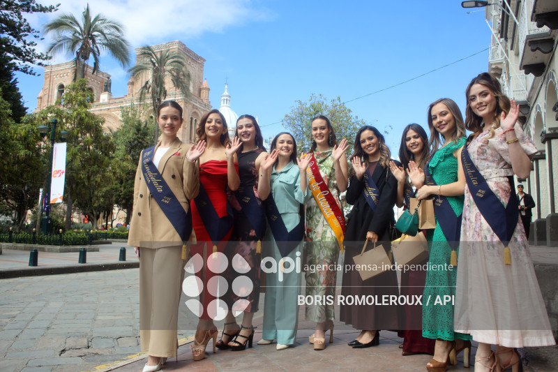 CUENCA-CANDIDATAS A REINA DE CUENCA