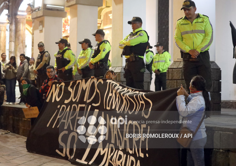 CUENCA-MARCHA CONTRA GOBIERNO DE NOBOA