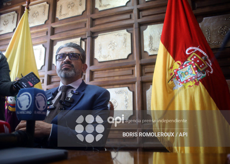 CUENCA-DECLARACIONES-GOBERNADOR AZUAY