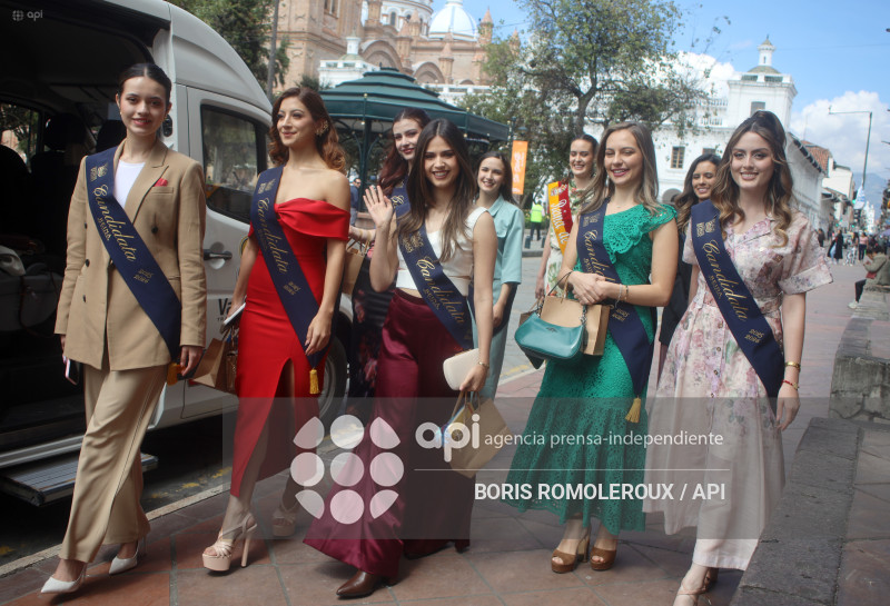 CUENCA-CANDIDATAS A REINA DE CUENCA